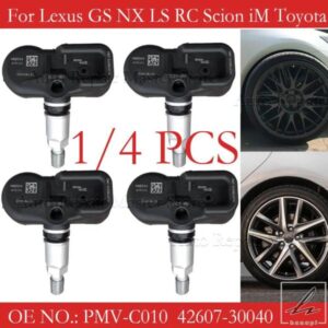 1/4個 315MHZ レクサス GS NX LS RC サイオン IM トヨタ カムリ カローラ ハイランダー ミライ プリウス C RAV4 PMV-C010 42607-30040 TPMSセンサー 部品 カ