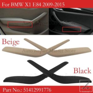 車用インナードアハンドルプルパネルカバー BMW X1 E84 2009 - 15 51412991775 51412991776 部品 カスタムパーツ アクセサリー