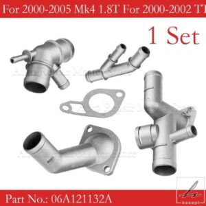 06A121132A MK4 1.8T TTアルミクーラントフランジアップグレードキットエンジン冷却クーラントの交換 部品 カスタムパーツ アクセサリー