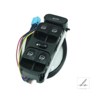 自動車用スイッチ パワーウィンドウスイッチ 運転席側 A2038200110 メルセデスベンツ Cクラス W203 C180 C200 C220 A2038210679 部品 カスタムパーツ