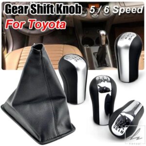 車用マニュアルタイプ ギアシフトノブ レバー カラー 防塵カバー ゲイターブーツ トヨタ ヤリス カローラ ヴァース RAV4 アベンシス ヤリス ヴィッツ用 部品