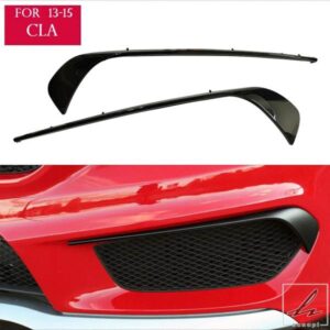 車用フロントバンパーエアベントアウトレットカバートリムステッカー CLA45 CLA200 220 250 AMG 2013-2015 メルセデスベンツ CLAクラス W117 C117用 部品 カ