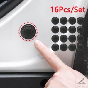 防止シリコンパッド ドア閉め 耐衝撃 トランク 防音 サイレント バッファー ステッカー ガスケット ホンダ フィット シビック アコード用 部品 カスタムパー