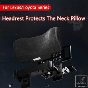 車用ヘッドサポートピロー 4方向調整可能 メカニカルインテリジェントドライバーヘッドレスト 車載ネックU字型ピロー 部品 カスタムパーツ アクセサリー