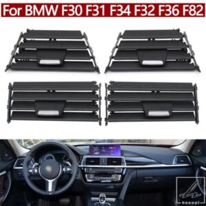 車用 左右セントラルエアコン ACベントグリルアウトレットリペアキット BMW 3 4シリーズ F30 F31 F34 F35 F32 F33 F36 F82 F83用 部品 カスタムパーツ