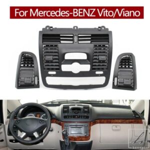 車用エアコン吹き出し口 AC吹き出し口カバー メルセデスベンツ ヴィト ビアノ W636 W639 2004 - 10-2015用 部品 カスタムパーツ アクセサリー