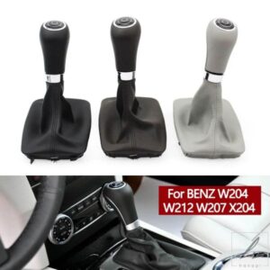 車用オートマチックギアシフトノブ シフターレバー ゲートル ブーツカバー メルセデスベンツ W204 W207 W212 C204 C63 C300 C250 C200 C180用 部品 カスタム