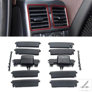 車用リアACベントグリルエアコンアウトレットタブクリップリペアキット メルセデスベンツ W166 ML GL GLS GLE 2011-2018 1668300554 部品 カスタムパーツ