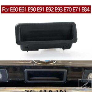 車用リアブートトランクカバーオープニングスイッチハンドル交換用 BMW 1 3 5 X1 X5 X6 Eシリーズ E60 E61 E90 E91 E92 E93 51247118158 部品 カスタムパー