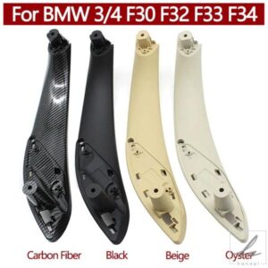 車内ドアプルハンドル内側パネルトリム BMW 3 4シリーズ M3 M4 F30 F80 F31 F32 F33 F34 F35 F36 F82 2013-2018用 部品 カスタムパーツ アクセサリー
