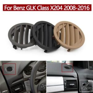 車用エアコン 左右ACベントアウトレットグリルトリムカバー ベンツ GLKクラス X204 GLK200 GLK250 GLK280 GLK300 GLK350用 部品 カスタムパーツ