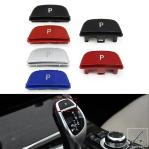 車用ギアレバー 自動パーキングボタン 文字Pボタン BMW F20 F22 F30 F34 F36 F32 F33 F10 F06 F12 F13 F25 F26 F02 F07 F15 F16用 部品 カスタムパーツ