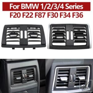 車用リアエアコン ACベントグリルアウトレットパネルカバー BMW 1 2 3 4シリーズ F30 F31 F34 F35 F20 F87 F32 F33 F36 64229265350 部品 カスタムパーツ