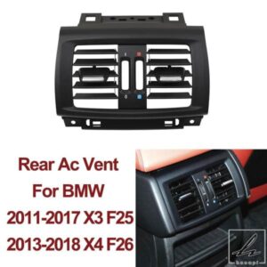 車リアエアベンチレーションACベントアウトレットグリルパネルカバーアセンブリ交換用 BMW X3 X4 F25 F26 2010-2016 64229200888 部品 カスタムパーツ