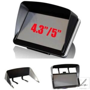 汎用 5インチ / 4.3インチ カー GPS サンシェード バイザー アンチグレア 4.3インチ 5インチ シールド カバー ブラインド GARMIN NUVI TOMTOM SAT NAV 用 部