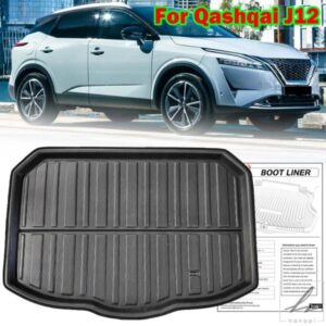 日産 キャシュカイ J12 3 2022 2023 2024 用 カートランクライナーマット カーゴトランクフロアトレイ カーペット 防水 滑り止めカバー アクセサリー 部品