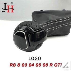 自動ギアシフトノブ シフトレバー ハンドルヘッド AUDI A3 S3 RS3 Q3 S6 RS6 A4 A5 A7 PASSAT GOLF 6 7 GOLF 6GTI 7GTI GOLF R CC用 部品 カスタムパーツ