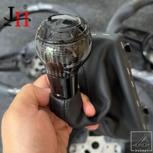 自動ギアシフトノブ シフトレバー ハンドルヘッド AUDI A3 S3 RS3 Q3 S6 RS6 A4 A5 A7 PASSAT GOLF 6 7 GOLF 6GTI 7GTI GOLF R CC用 部品 カスタムパーツ