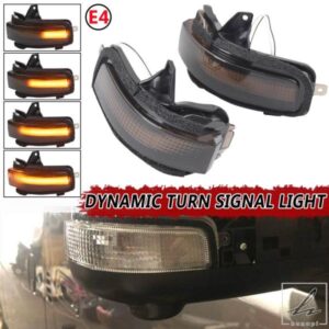 日産NV350キャラバン用LEDダイナミックウィンカーライトインジケーターバックミラーランプ 部品 カスタムパーツ アクセサリー