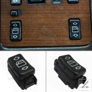 左右電動マスターコントロールパワーウィンドウスイッチ 1248204610 メルセデスベンツ W124 W463 W126 C124 S124 190 W201 260 300用 部品 カスタムパーツ
