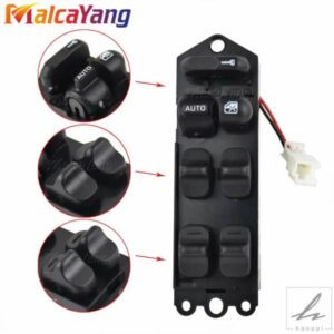 日産アルティマ スタンザ ブルーバード パルサー サニー セントラ 25401-1E401 254011E401用 フロント左側パワーウィンドウマスタースイッチボタン 部品 カ