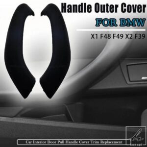 車左右内装ドアプルハンドル外側カバートリム交換用 BMW X1 X2 F48 F49 F39 2016-2020 部品 カスタムパーツ アクセサリー