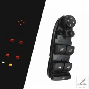 電動パワーウィンドウコントロールスイッチリフターボタンウィンドウレギュレーター 61319155501 BMW 3シリーズ E90 2004-2008 X5 X6 E70 E71 E72用 部品 カ