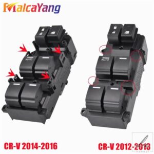 電動マスターパワーウィンドウスイッチリフターレギュレーターコントロールコンソール ホンダ CR-V 35750-T0A-A11 35750-TOA-A11 2012-2016用 部品 カスタム