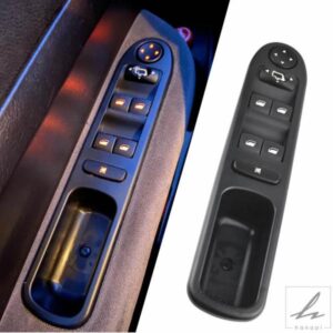 運転席側 助手席側 電動パワーウィンドウコントロールスイッチ プジョー 307 CC SW 2002-2014 6554.KT 6554.E7 6554KT 6554E7 部品 カスタムパーツ