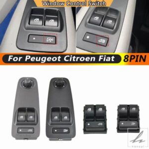 電動ウィンドウトリプルスイッチボタン FIAT DUCATO用 シトロエンジャンパーII用 プジョーボクサーII用 735421419 735487419 部品 カスタムパーツ
