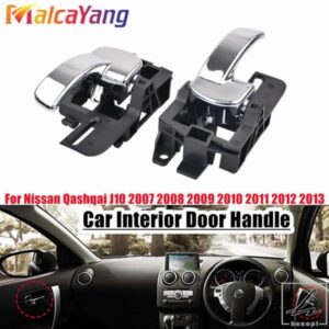 左右の内側インナードアハンドル 80670-JD00E 80671-JD00E 日産 QASHQAI J10 2004-2013 用 部品 カスタムパーツ アクセサリー