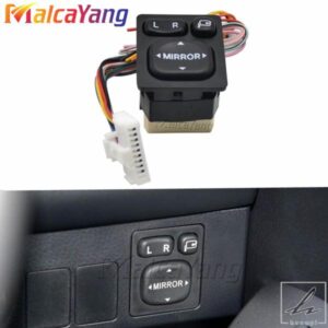 用電動リアビュー折りたたみミラーコントロールスイッチ部品 84872-52040 トヨタカローラ/サイオン/RAV4/VIOS/カムリ用 84872-52030 部品 カスタムパーツ