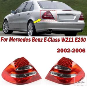 車用LEDテールライト リアウィンカーランプ メルセデスベンツ Eクラス W211 E200 E220 E240 E280 2002-2006 テールライト オートアクセサリー 部品 カスタム