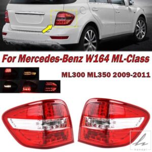 車用LEDテールライト リアバンパー ウィンカー メルセデスベンツ W164 MLクラス ML300 ML350 2009 2010 2011 オートテールライトアセンブリ 部品 カスタムパ