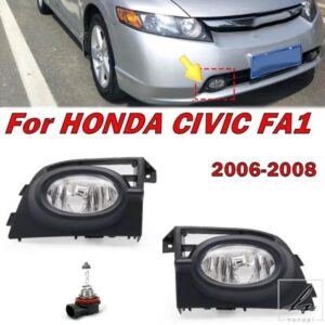 車用フロントバンパーランプ フォグライト シグナルランプ ホンダ シビック FA1 2006 2007 2008 フォグライト カーパーツ 33951-SNV-H03 33901-SNV-H03 部品