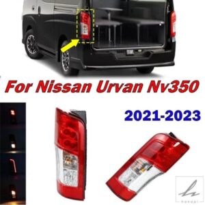 日産 アーバン NV350 E26 2011-2023 LEDテールライト シグナルランプ ハザードブレーキライト カーライトアセンブリ用自動車外装アクセサリー 部品 カスタム