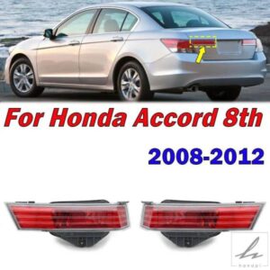 自動車外装アクセサリー リアインサイドテールライトシグナルランプ ホンダアコード 8TH 2008-2012 ドライビングライトハウジング バルブ無 部品 カスタムパ