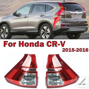 車用リアバンパーテールライト ブレーキストップ リバースランプ テールライト バルブ無 ホンダCRV 2015-2016 USバージョン オートアクセサリー 部品 カスタ