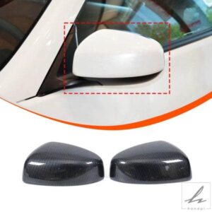 日産370Z 2009-2020用外装バックミラーカバー車バックミラーカバーアクセサリーカーボンパターン 部品 カスタムパーツ アクセサリー