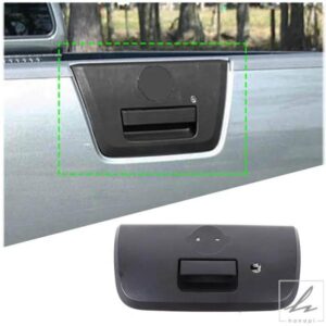 日産フロンティア 2001 - 04 ABS ブラック 車用 リアテールゲート ハンドル ベゼル カバー カーアクセサリー 906069Z400 906068Z400 部品 カスタムパーツ