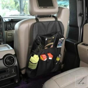 03-07 ハマー H2 シートバック ゴミ収納バッグ 車用収納アクセサリー シートバック 収納バッグ 部品 カスタムパーツ アクセサリー