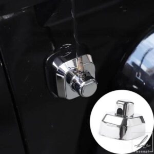 05-09 ハマー H3 サイドアンテナカバー装飾車外装モデリング装飾カバー ABS 素材 部品 カスタムパーツ アクセサリー
