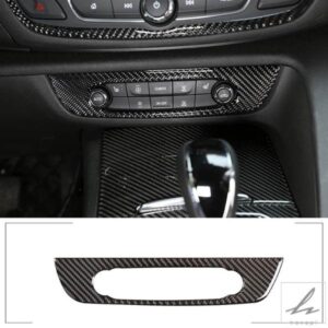 車内カーボン中央コントロールエアアウトレットベントフレームカバートリムアクセサリービュイックリーガル2017-2020用 部品 カスタムパーツ アクセサリー