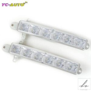 車用DRL 6LEDデイタイムランニングライトランプ シトロエン C1 2006-2017 シトロエン C3 2015-2019 9677409380 9802795580 PG2044330 部品 カスタムパーツ