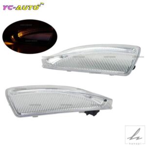 車左/右用 メルセデスベンツ Cクラス W204 W164 W639 S204 ML300 ML500 ドア LED リアビュー サイドミラー ウィンカーライト 部品 カスタムパーツ