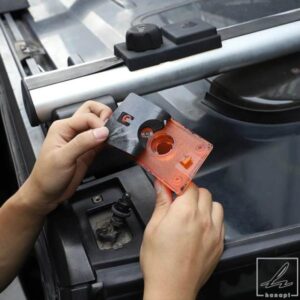 10個 ハマーH2 2003-2009 フォームコットン ブラックルーフサイドライト ランニングランプ 漏れ防止シールガスケット カースタイリングアクセサリー 部品 カ