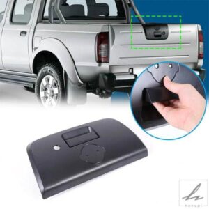 日産フロンティア 2001-2004 車用 リアテールゲートドアハンドル 交換用 テクスチャ加工 ベゼルキーホール付き 906069Z400 906068Z400 部品 カスタムパーツ