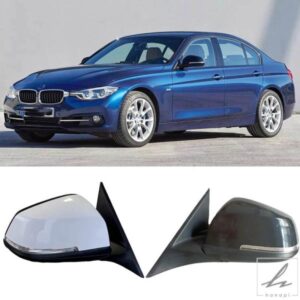 車側バックミラーアセンブリアクセサリー自動サイドミラー電動折りたたみBMW-3シリーズF30 2011 2012 2013-2018用 部品 カスタムパーツ アクセサリー