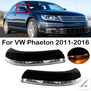 車用バックミラーライト ウィンカーランプ サイドミラーインジケーター VW フェートン 2011 - 14-2016 3DO949101B 3DO949102B 部品 カスタムパーツ
