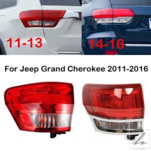車用LED外装テールライト テールライト リアブレーキランプ 68236104AC 68236105AC ジープ グランドチェロキー 2011 - 16用 部品 カスタムパーツ